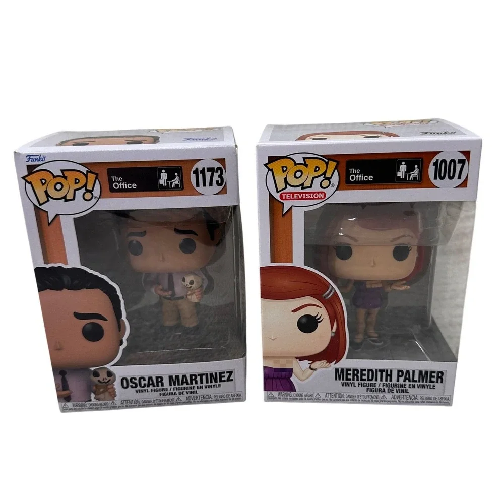 Funko Pop The Office Oscar Martinez 1173 Meredith Palmer 1007 Vinyl Figure Lot 2